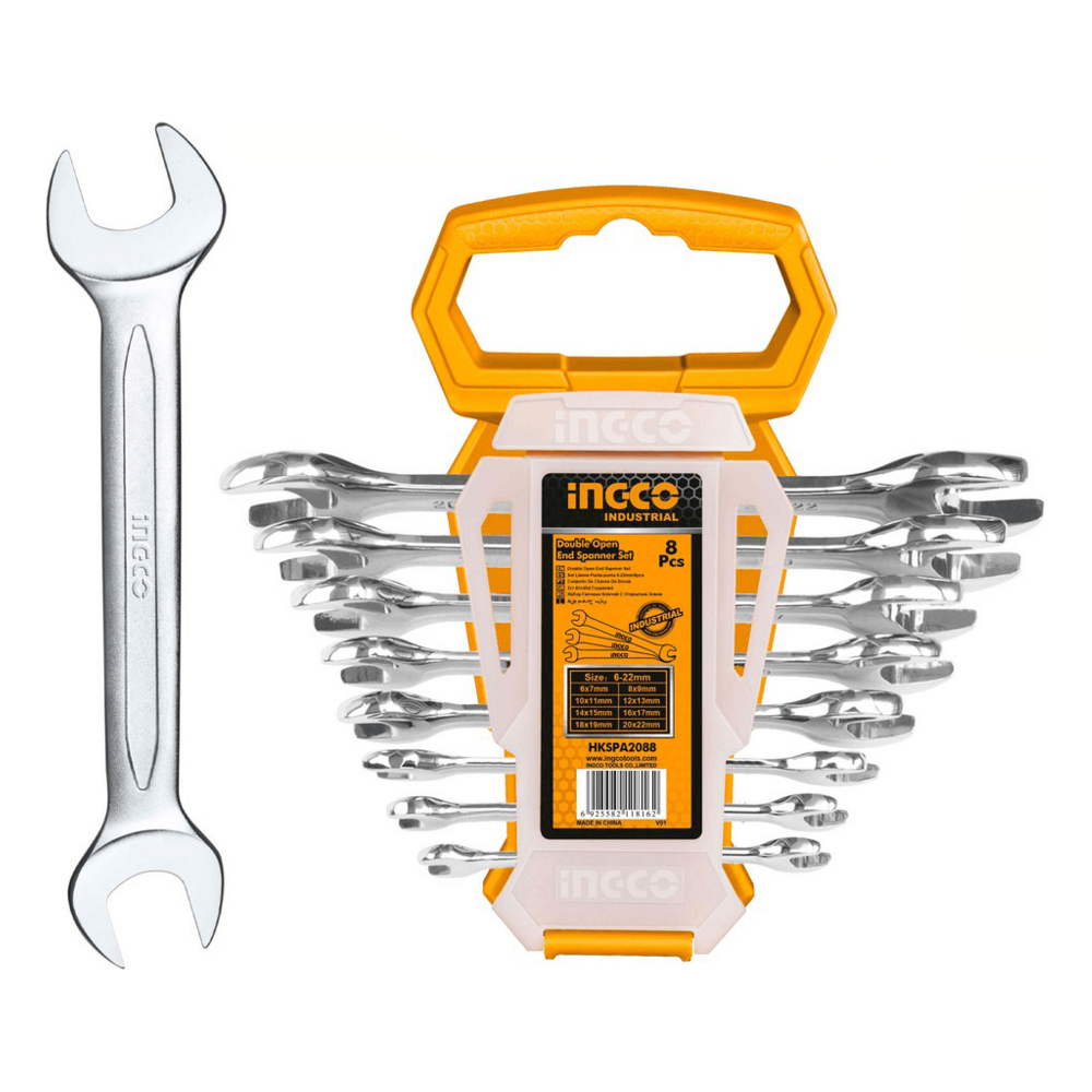 Ingco Double Open End Spanner / Open Wrench Set - KHM Megatools Corp. Ingco Double Open End Spanner / Open Wrench Set - KHM Megatools Corp.